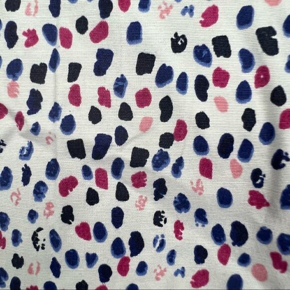 Guide London Blue/Pink/white Splatter Dot Button Down dress shirt - Picture 12 of 12